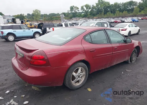 2004 Pontiac Grand Prix Gt1 из США, поврежденный, VIN 2G2WP522041332620